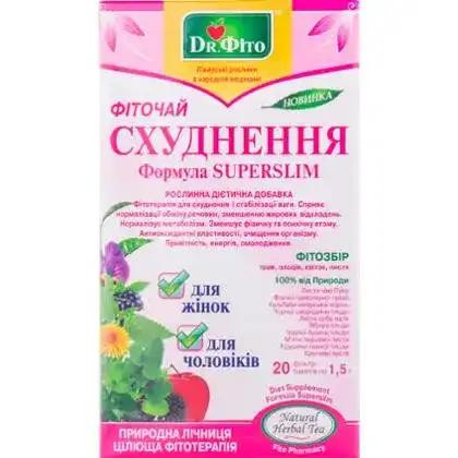 Dr.Фито Фіточай  Схуднення 20х1.5 г (4820167091064) - зображення 1