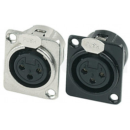   Gewa Гніздо  Plug XLR (f) (Black) (G-191555)