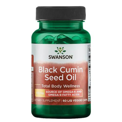 Swanson Black Cumin Seed Oil 500 mg 60 капс - зображення 1