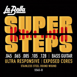   La Bella SS45-B Super Steps, 5-String - Standard 45-128