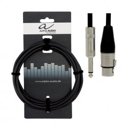   Gewa Кабель мікрофонний Alpha Audio XLR(п)x mono jack (1,5м) G-190570