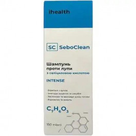   iHealth Шампунь  SeboClean Intense для волосся проти лупи з саліциловою кислотою 150 мл