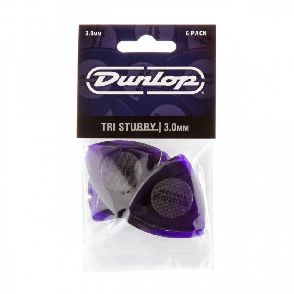 Dunlop 473P3.0 TRI Stubby Player's Pack 3 мм 6 шт. - зображення 1