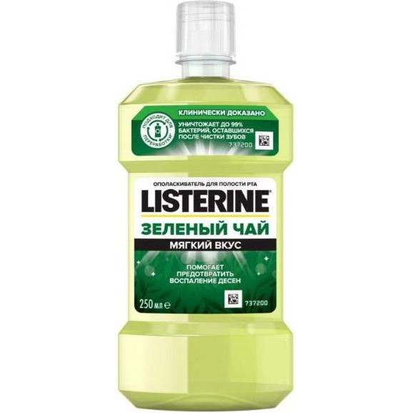 Listerine Ополіскувач порожнини рота  Зелений чай 250 мл - зображення 1