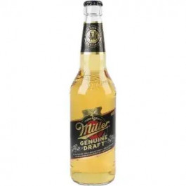   Miller Пиво  Genuine Draft світле фільтроване 4.7% 0.45 л (8690520533120)