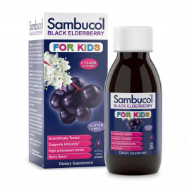   Sambucol Black Elderberry For Kids, 120 мл