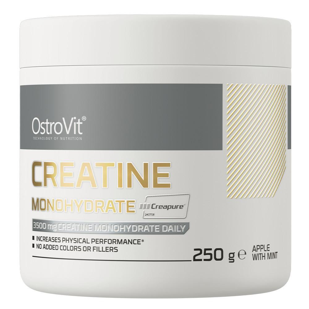 OstroVit Creatine Monohydrate Creapure 250 g /59 servings/ Apple-Mint - зображення 1