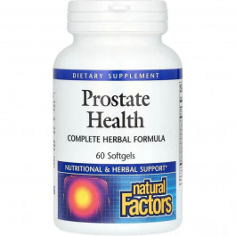   Natural Factors Prostate Health для здоров'я простати 60 капсул