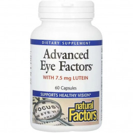   Natural Factors Advanced Eye Factors 60 капсул