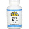 Natural Factors Vitamin K2, 120 мкг 60 вегетаріанських капсул - зображення 1