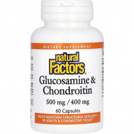   Natural Factors Glucosamine & Chondroitin 60 капсул