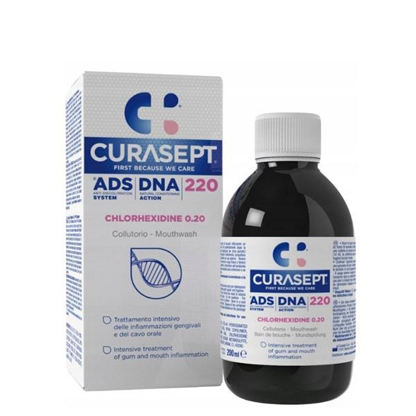 Curasept Ополіскувач  ADS DNA 220 (хлоргексидин 0,20%) для контролю бактеріального нальоту (200 мл.) - зображення 1