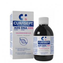   Curasept Ополіскувач  ADS DNA 220 (хлоргексидин 0,20%) для контролю бактеріального нальоту (200 мл.)