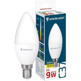   Enerlight LED C37 9W 3000K E14 (C37E149SMDWFR)