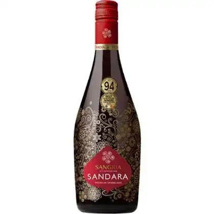 Sandara Напій на основі вина  Sangria червоний солодкий 0,75 л (8410310612312) - зображення 1