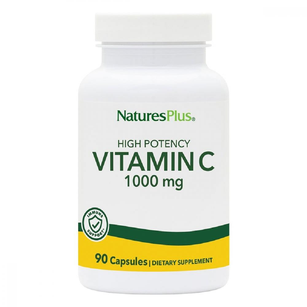 Nature's Plus Vitamin C 1000 мг 90 капсул - зображення 1