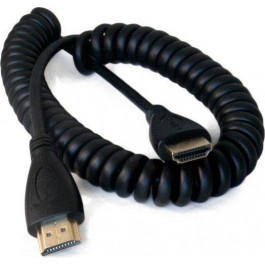   ExtraDigital HDMI - HDMI 1.2m Black Spiral (KBH1810)