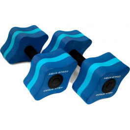   Aqua Speed AQUAFITNESS Dumbells 5647 синій Уні 11x15x8см (167)