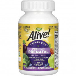   Nature's Way Alive! Complete Premium Prenatal Multivitamin 60 капсул