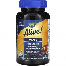   Nature's Way Men's Premium Gummy Multivitamin 75 жувальних цукерок