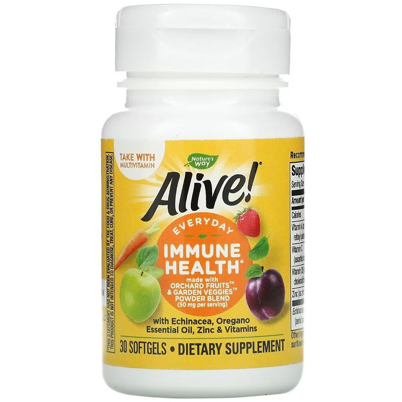 Nature's Way Alive Immune Health 30 гелевих капсул (NWY13294) - зображення 1