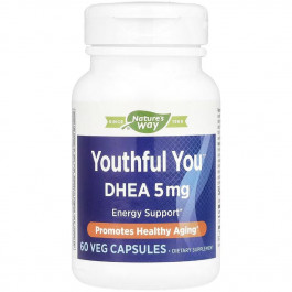   Nature's Way DHEA Youthful You 5 мг 60 вегетаріанських капсул (NWY05006)