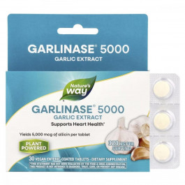   Nature's Way Garlinase 5000 Garlic Extract 320 мг 30 таблеток