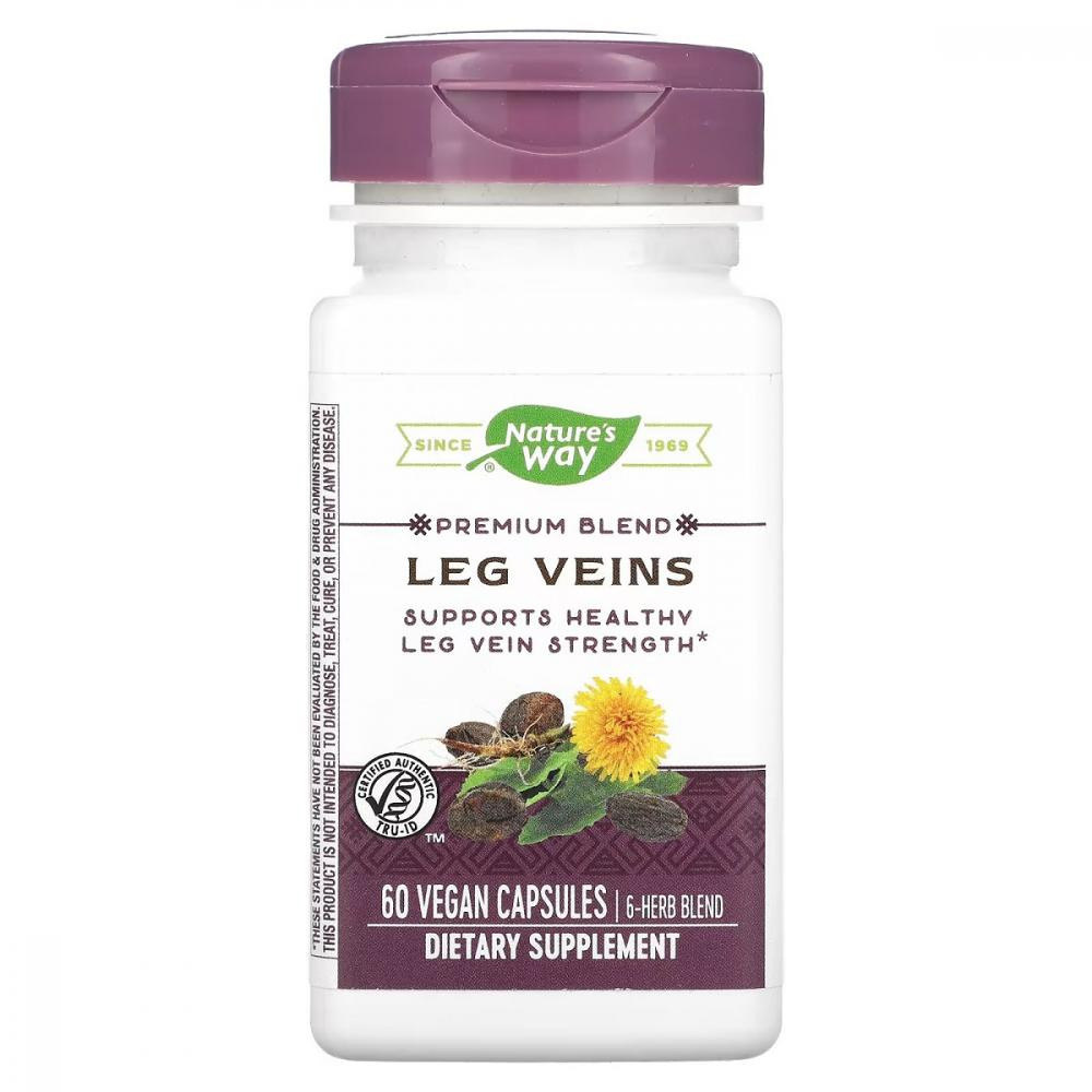 Nature's Way Leg Veins Support Blend 60 капсул - зображення 1