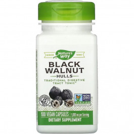   Nature's Way Black Walnut Hulls 500 мг 100 капсул