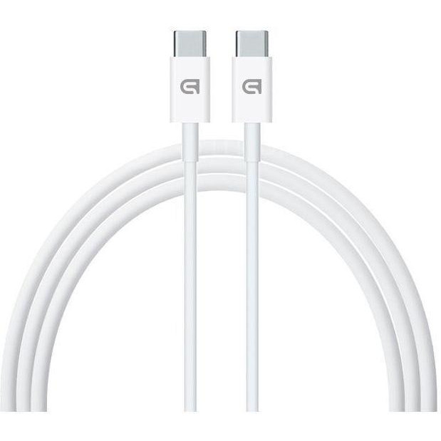 ArmorStandart ABMM093 USB-C to USB-C 1m White (ARM63471) - зображення 1