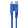 Promate USB Type-C to Lightning 1.2m Blue (powerlink-120.blue) - зображення 1