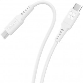   Promate USB Type-C to USB Type-C 1.2m White (powerlink-cc120.white)