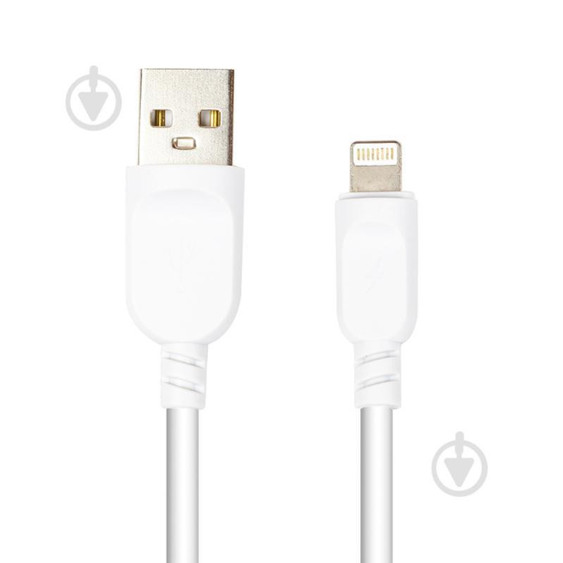 PowerPlant USB - Lightning White 1м (CA911196) - зображення 1