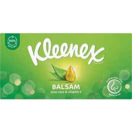   Kleenex Серветки паперові  Balsam 3шари в коробці, 64 шт (5029053579504)