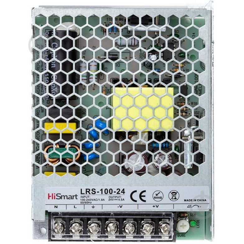 HiSmart 24V 4.5A 100W (LRS-100-24) - зображення 1