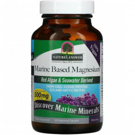   Natures Answer Marine Based Magnesium 500 мг 90 вегетаріанських капсул