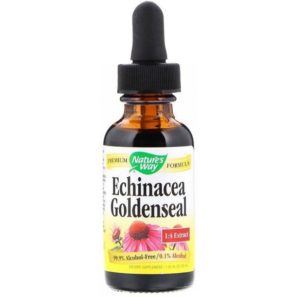 Nature's Way Комплекс Nature's Way Echinacea Goldenseal Эхинацея и гидрастис 30 мл (NWY14663) - зображення 1