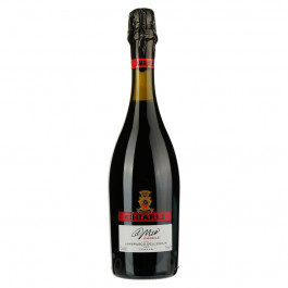   Chiarli Вино игристе  Lambrusco Rosso червоне солодке 0,75 л 7.5% (8003325601374)