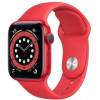 Apple Watch Series 6 GPS + Cellular 44mm PRODUCT(RED) Aluminum Case w. PRODUCT(RED) Sport B. (M07K3) - зображення 1