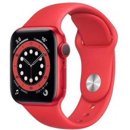   Apple Watch Series 6 GPS + Cellular 44mm PRODUCT(RED) Aluminum Case w. PRODUCT(RED) Sport B. (M07K3)