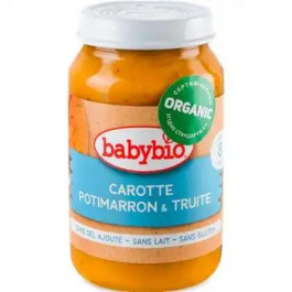   Babybio Пюре из моркови, китайской тыквы и форели 200 г