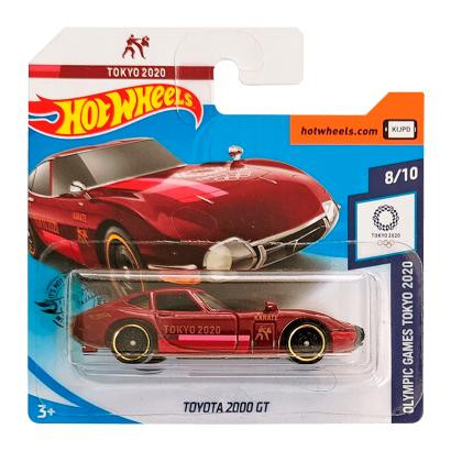 Hot Wheels Toyota 2000GT Olympic Games Tokyo 2020 1:64 GHC98 Wine Red - зображення 1