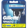 Gillette Кассета для бритвы  MACH3 Turbo 12 шт. (7702018611225) - зображення 1