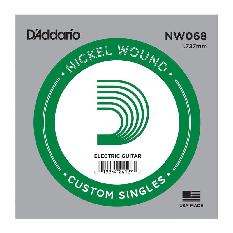 D'Addario NW068 XL Nickel Wound 068 - зображення 1