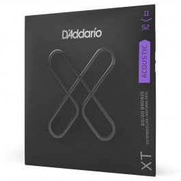   D'Addario XTABR1152 XT 80/20 Bronze Custom Light (6 струн .11-.52)