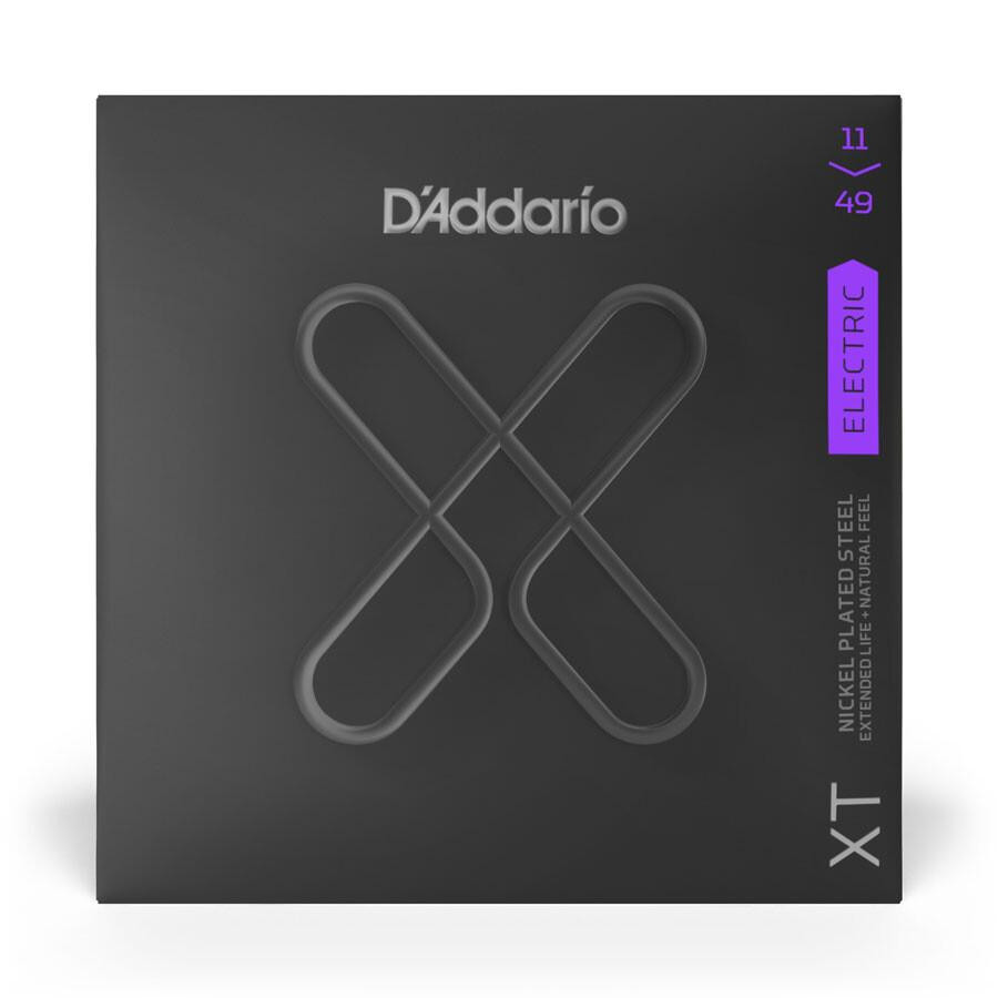 D'Addario XTE1149 XT Medium Blues-Jazz Rock (6 струн .11-.49) - зображення 1