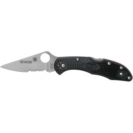   Spyderco Delica 4 Lightweight Thin Red Line (C11FPSBKRD)