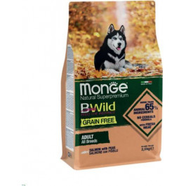   Monge Bwild Grain Free Adult All Breed with Salmon 15 кг (70056052)