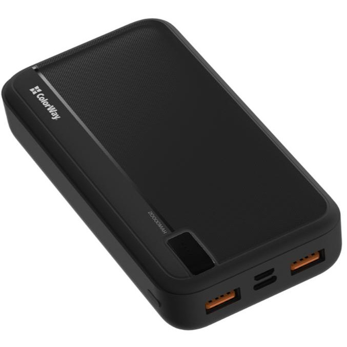 ColorWay 20000mAh 22.5W Black (CW-PB200LPA4BK-PD) - зображення 1