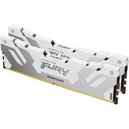   Kingston FURY 32 GB (2x16GB) DDR5 7200 MHz Renegade Silver/White (KF572C38RWK2-32)